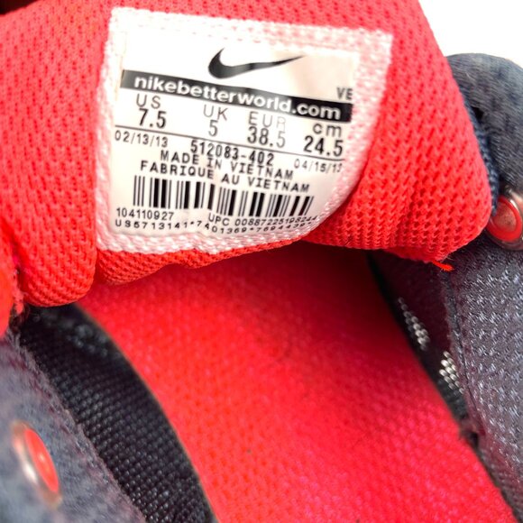 Nike Relentless 2 Women Running Sneakers Grey/Blue /Pink 512083-402 Size 7.5 - Picture 10 of 11